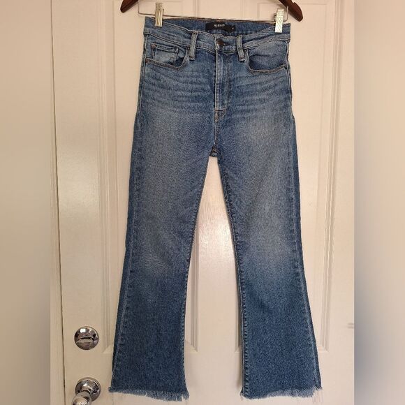 Hudson Jeans Womens Size 27 Holly High Rise Flare Blue Denim Light Wash - Picture 1 of 9